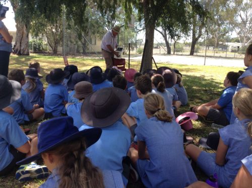 Class with School kids